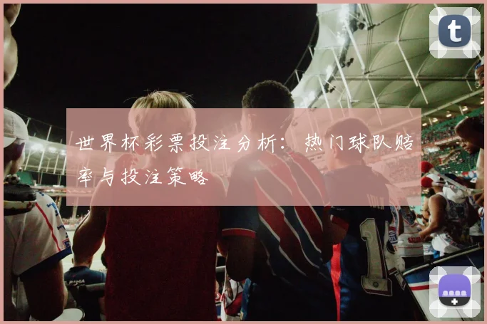 世界杯彩票投注分析：热门球队赔率与投注策略